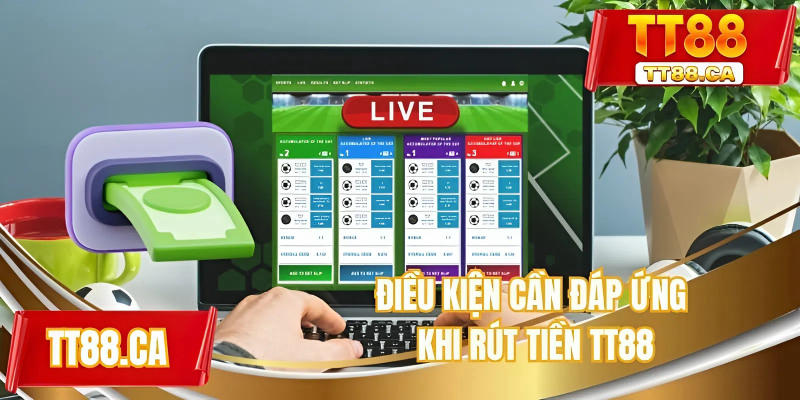 Điều kiện cần đáp ứng khi rút tiền TT88